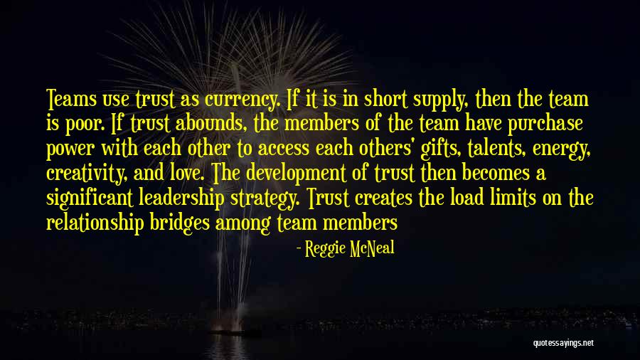 Trust And Leadership Quotes By Reggie McNeal