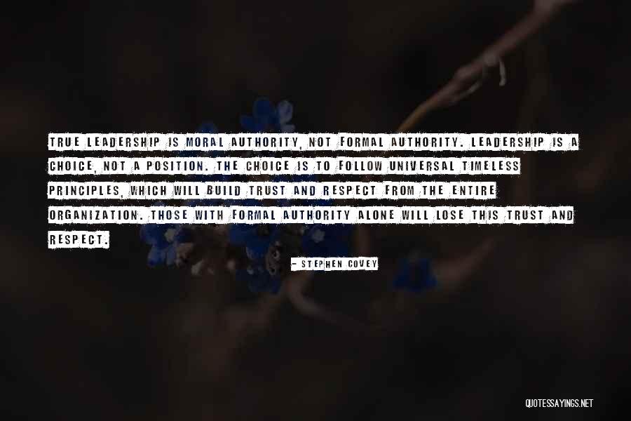 Trust And Leadership Quotes By Stephen Covey Trust And Leadership Quotes By Stephen Covey