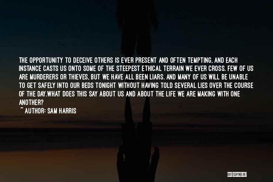 Trust And Lies Quotes By Sam Harris
