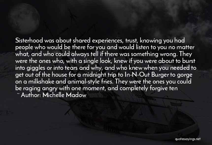 Trust And Love Quotes By Michelle Madow Trust And Love Quotes By Michelle Madow