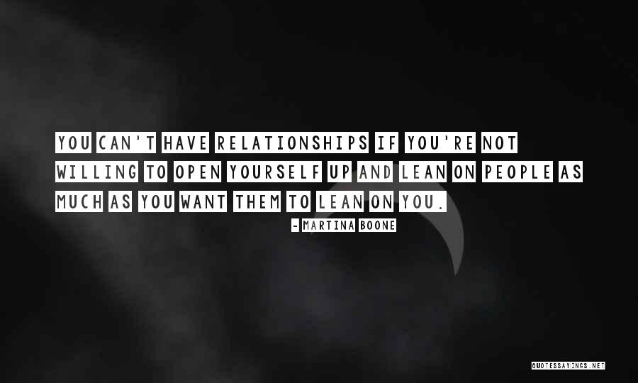 Trust And Relationships Quotes By Martina Boone Trust And Relationships Quotes By Martina Boone