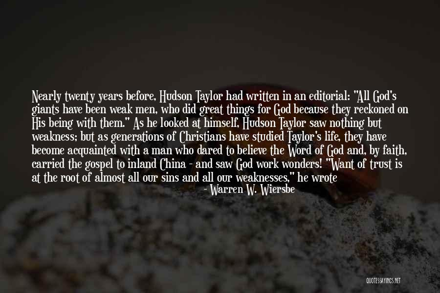Trust Believe Quotes By Warren W. Wiersbe Trust Believe Quotes By Warren W. Wiersbe