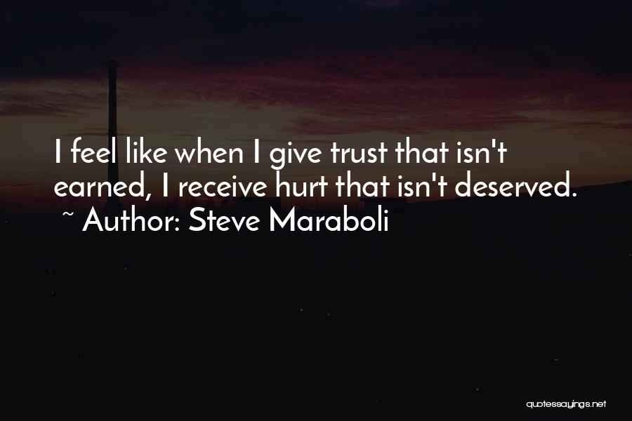 Trust Cannot Be Earned Quotes By Steve Maraboli