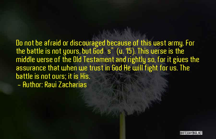 Trust From The Old Testament Quotes By Ravi Zacharias