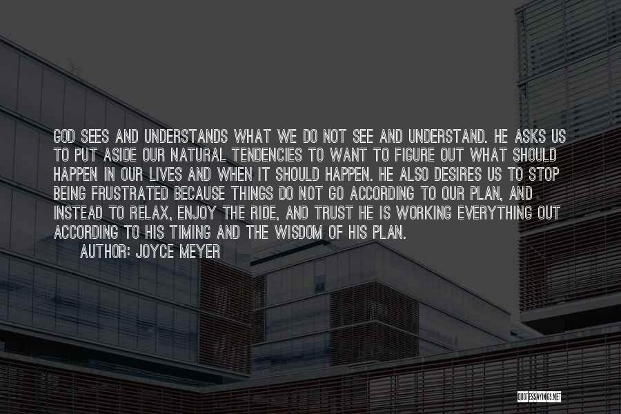 Trust God Plan Quotes By Joyce Meyer