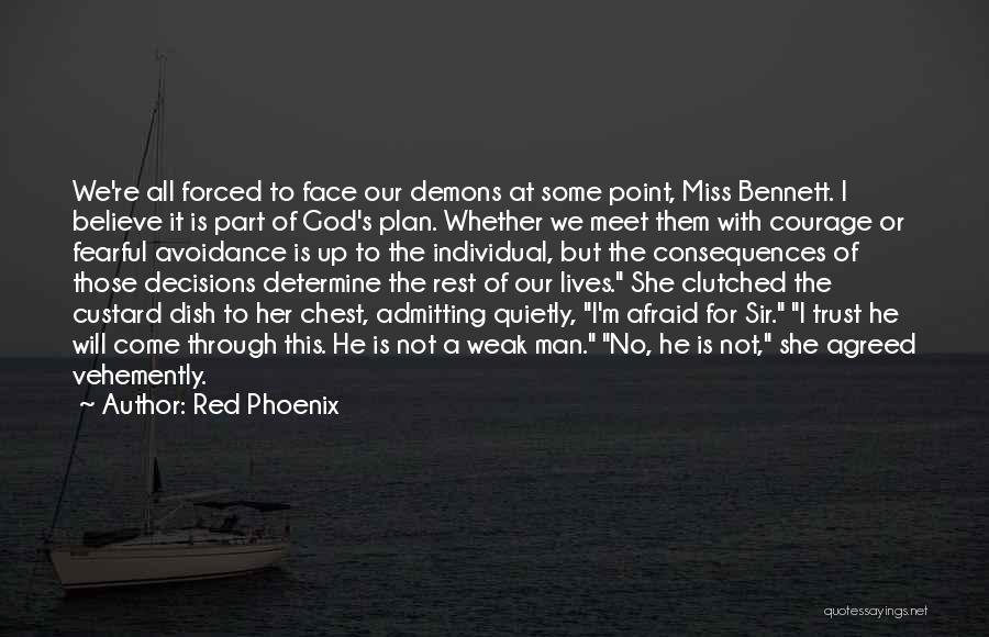 Trust God Plan Quotes By Red Phoenix