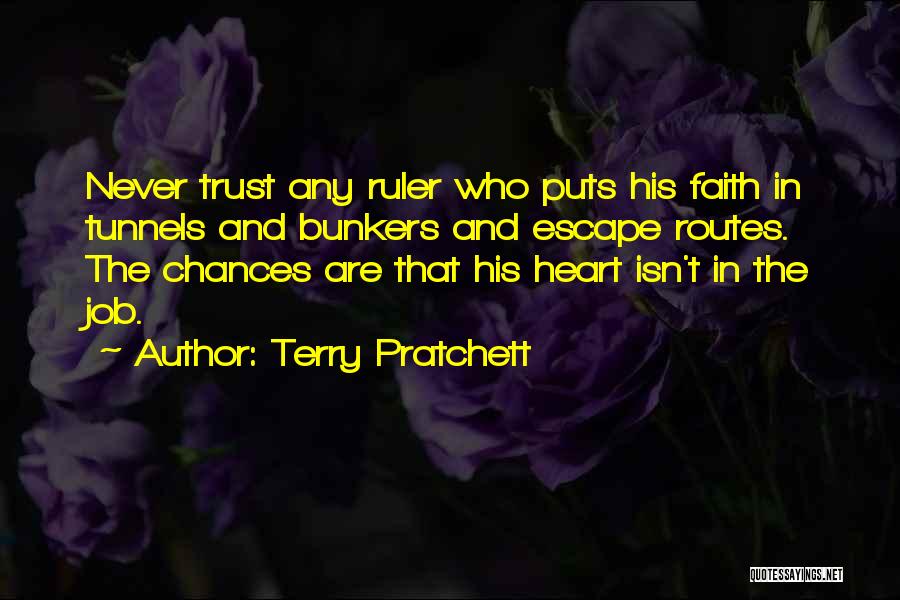Trust His Heart Quotes By Terry Pratchett