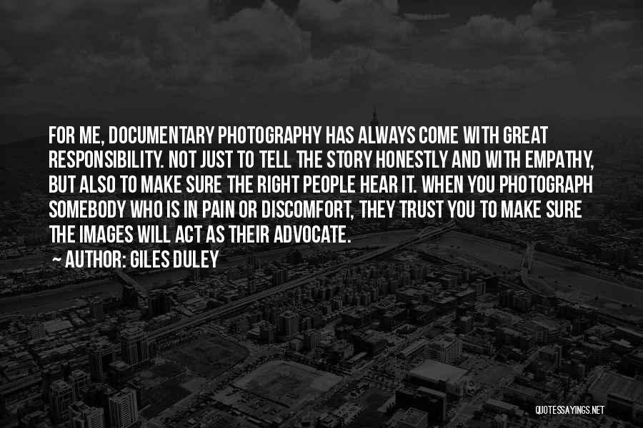 Trust Images Quotes By Giles Duley