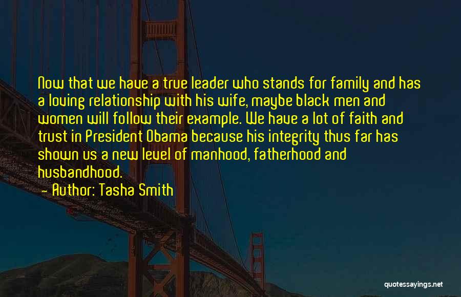 Trust In A Relationship Quotes By Tasha Smith
