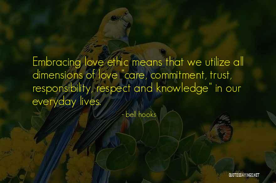 Trust In Love Quotes By Bell Hooks