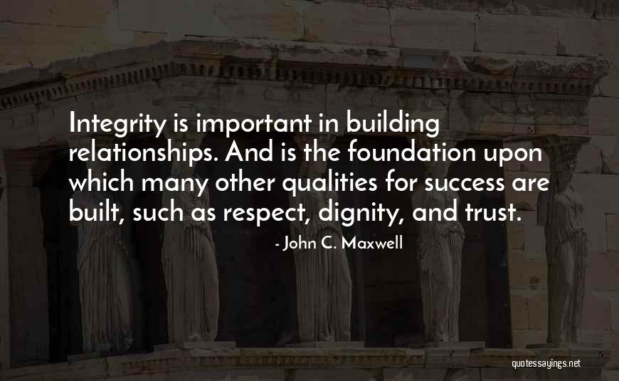 Trust In Relationships Quotes By John C. Maxwell