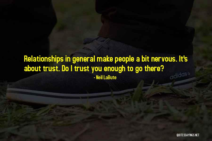 Trust In Relationships Quotes By Neil LaBute