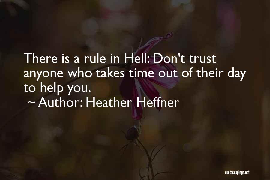Trust In Time Quotes By Heather Heffner
