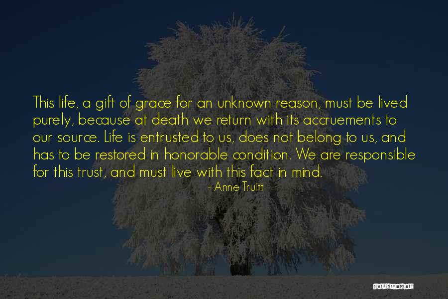 Trust In Us Quotes By Anne Truitt Trust In Us Quotes By Anne Truitt