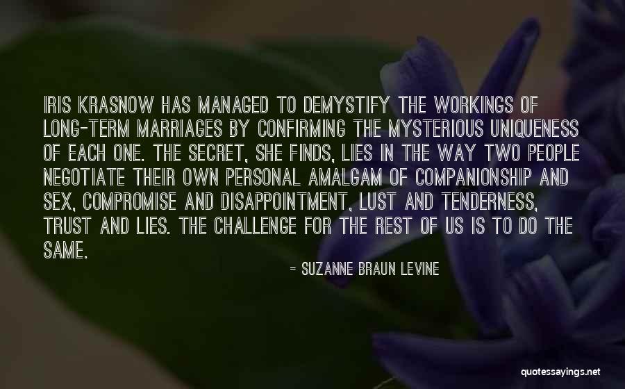 Trust In Us Quotes By Suzanne Braun Levine Trust In Us Quotes By Suzanne Braun Levine