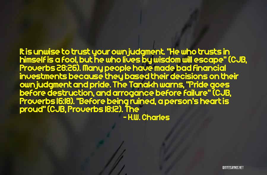 Trust Is Based On Quotes By H.W. Charles Trust Is Based On Quotes By H.W. Charles