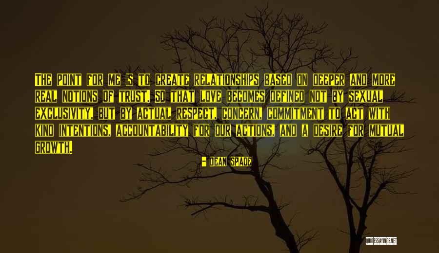 Trust Love Quotes By Dean Spade Trust Love Quotes By Dean Spade