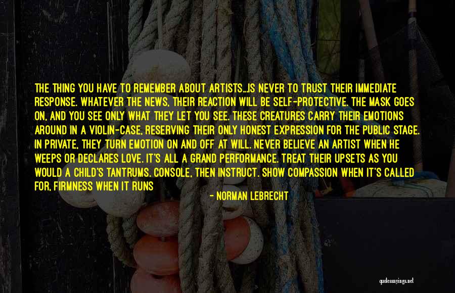 Trust Love Quotes By Norman Lebrecht Trust Love Quotes By Norman Lebrecht