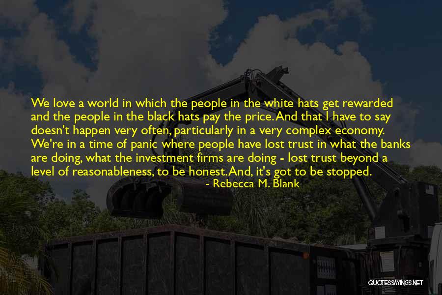 Trust Love Quotes By Rebecca M. Blank Trust Love Quotes By Rebecca M. Blank