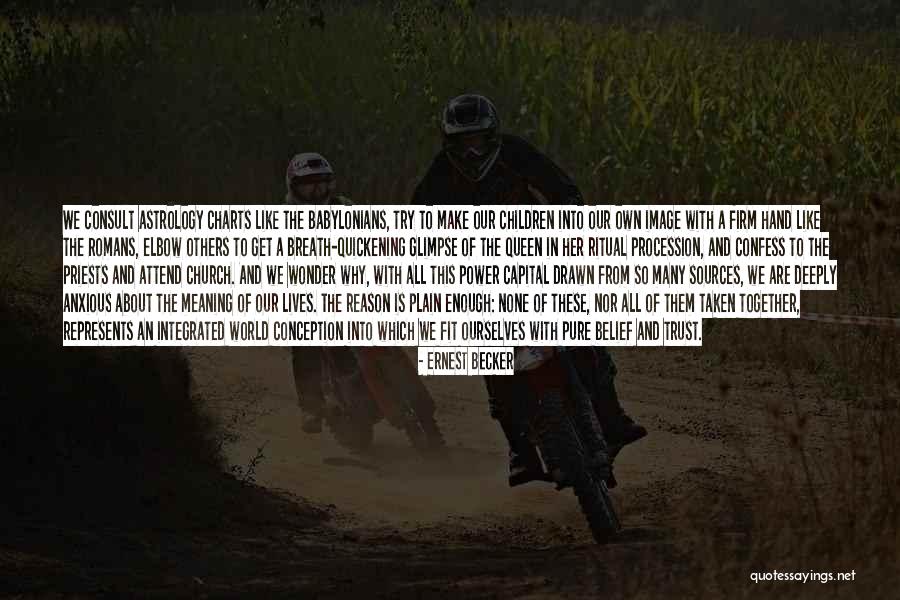 Trust No One Image Quotes By Ernest Becker Trust No One Image Quotes By Ernest Becker
