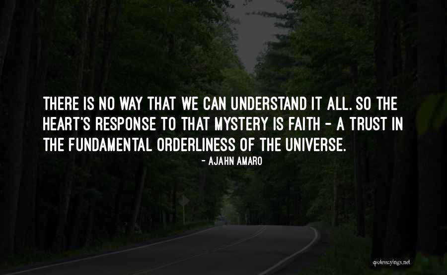 Trust The Universe Quotes By Ajahn Amaro Trust The Universe Quotes By Ajahn Amaro