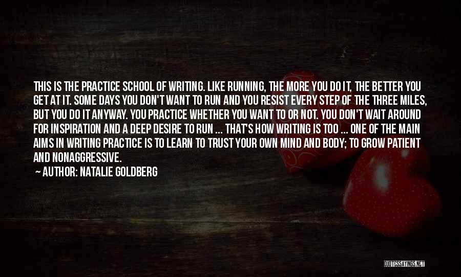 Trust These Days Quotes By Natalie Goldberg