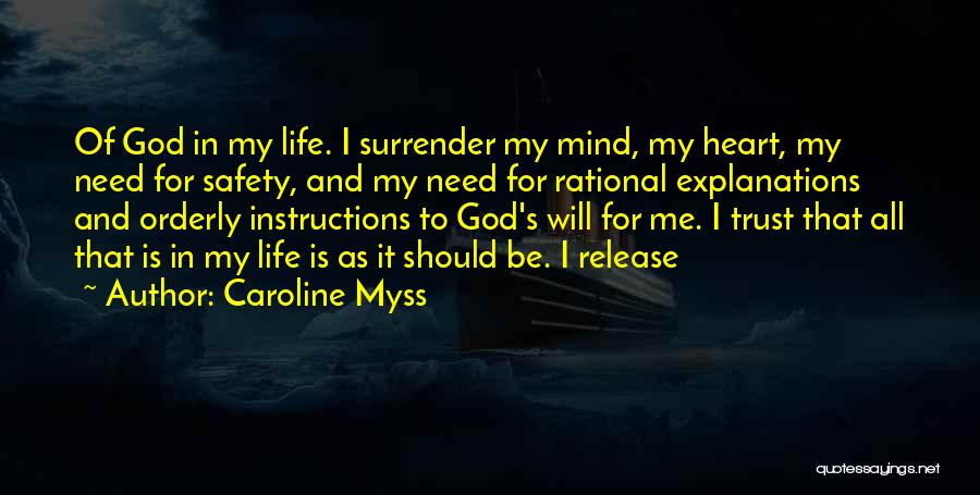 Trust To God Quotes By Caroline Myss