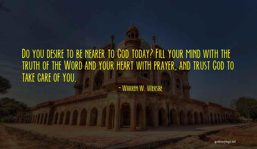 Trust To God Quotes By Warren W. Wiersbe