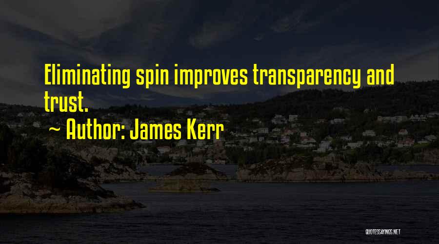 Trust Trust Quotes By James Kerr