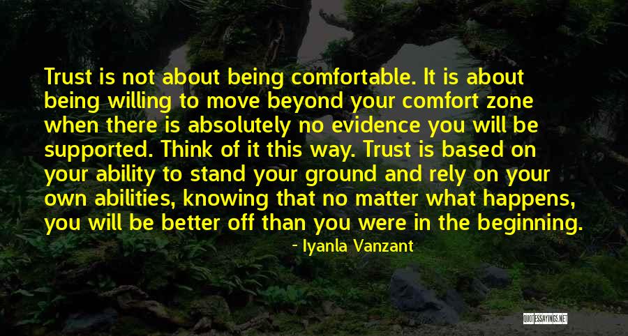 Trust Your Ability Quotes By Iyanla Vanzant Trust Your Ability Quotes By Iyanla Vanzant