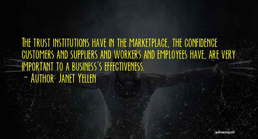 Trust Your Employees Quotes By Janet Yellen