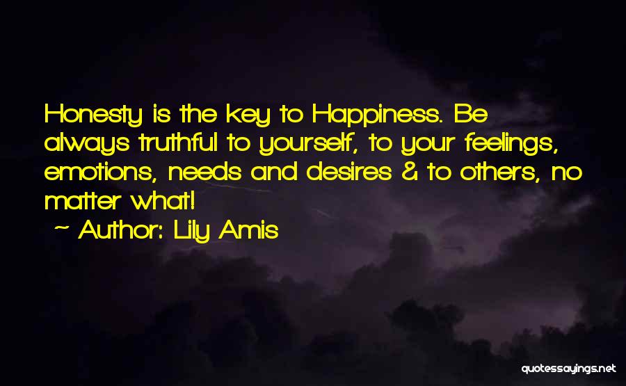 Trust Your Feelings Quotes By Lily Amis