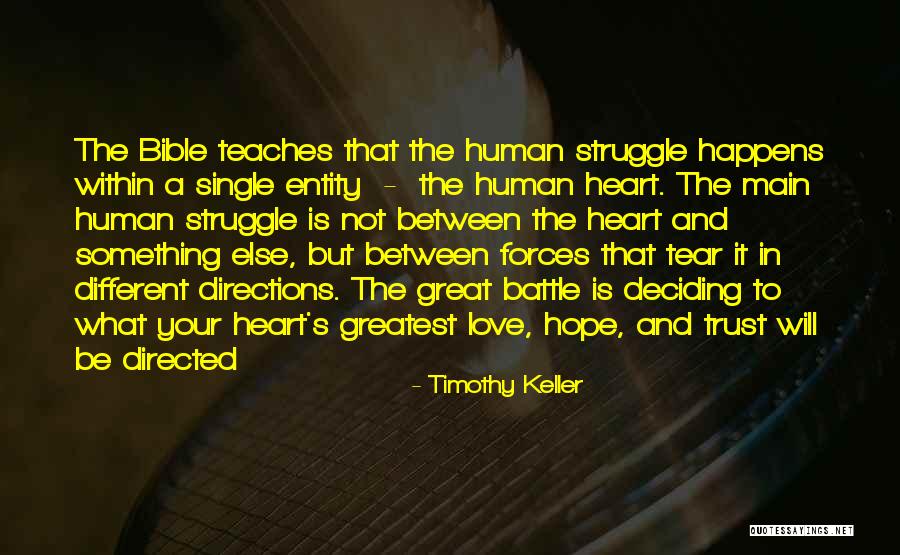 Trust Your Heart Quotes By Timothy Keller