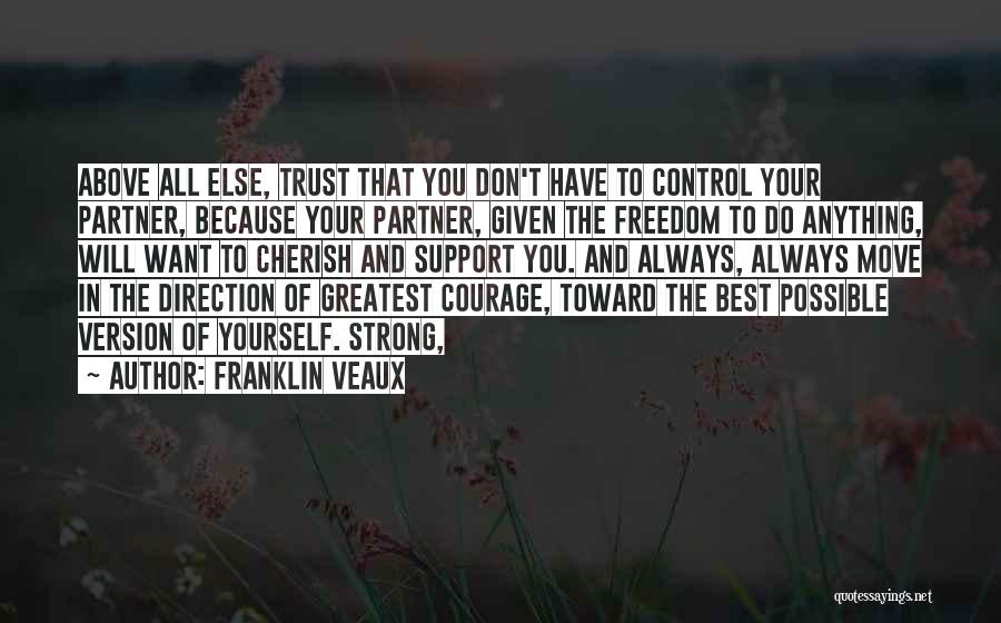 Trust Your Partner Quotes By Franklin Veaux