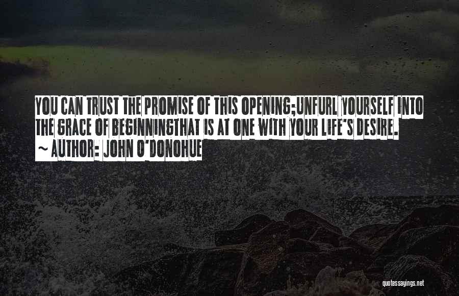 Trust Yourself Inspirational Quotes By John O'Donohue
