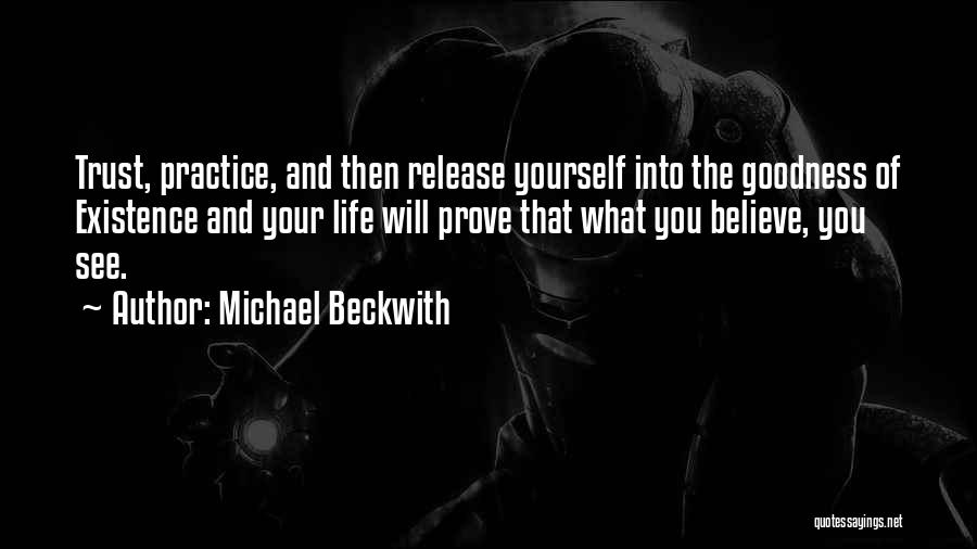 Trust Yourself Inspirational Quotes By Michael Beckwith