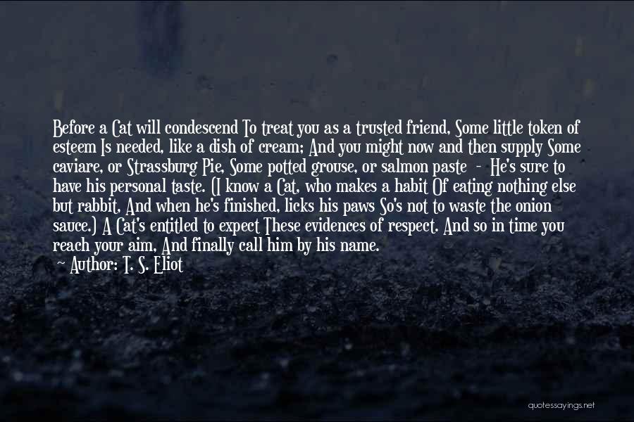 Trusted Best Friend Quotes By T. S. Eliot