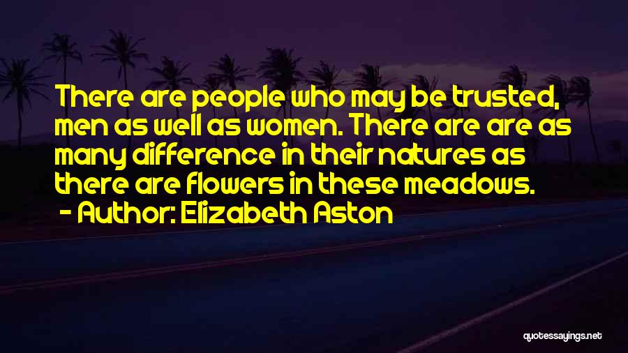 Trusted U Quotes By Elizabeth Aston