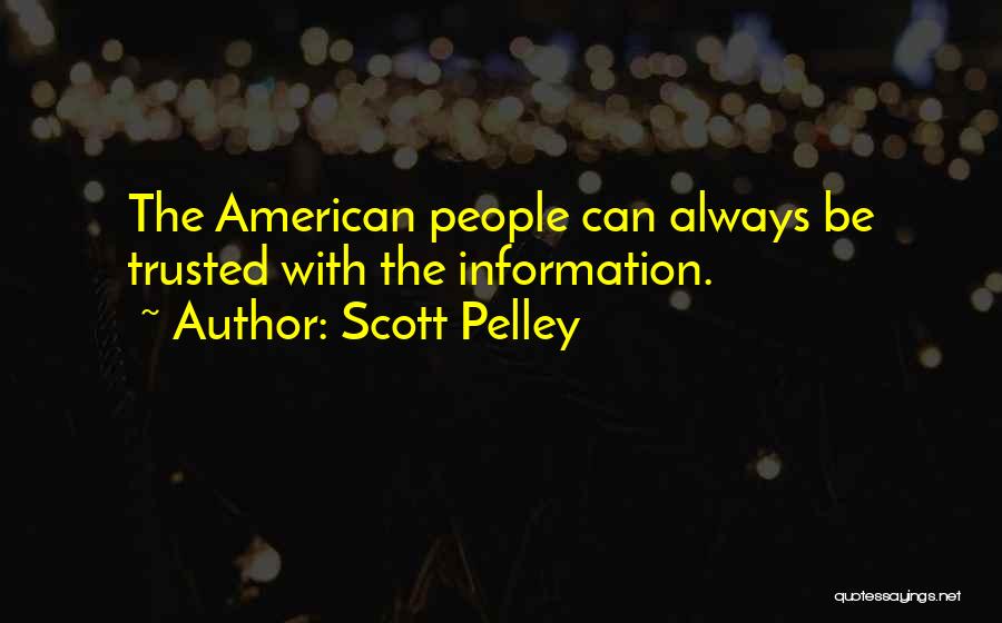 Trusted U Quotes By Scott Pelley