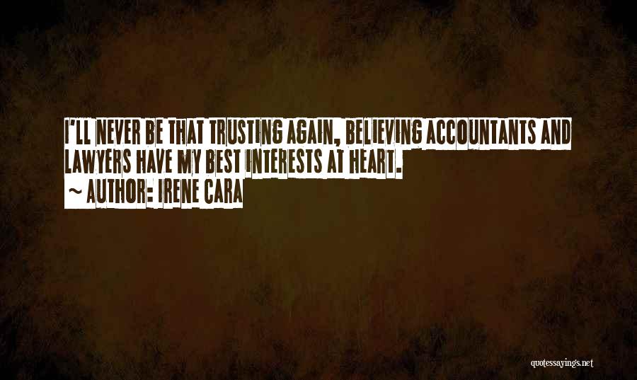 Trusting Again Quotes By Irene Cara