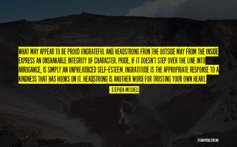 Trusting Another Quotes By Stephen Mitchell Trusting Another Quotes By Stephen Mitchell