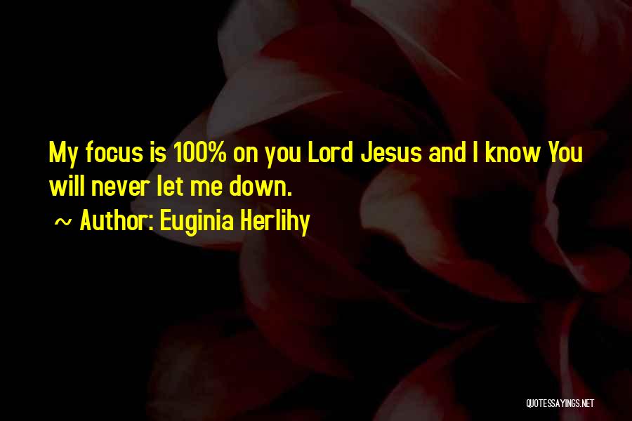 Trusting God's Will Quotes By Euginia Herlihy