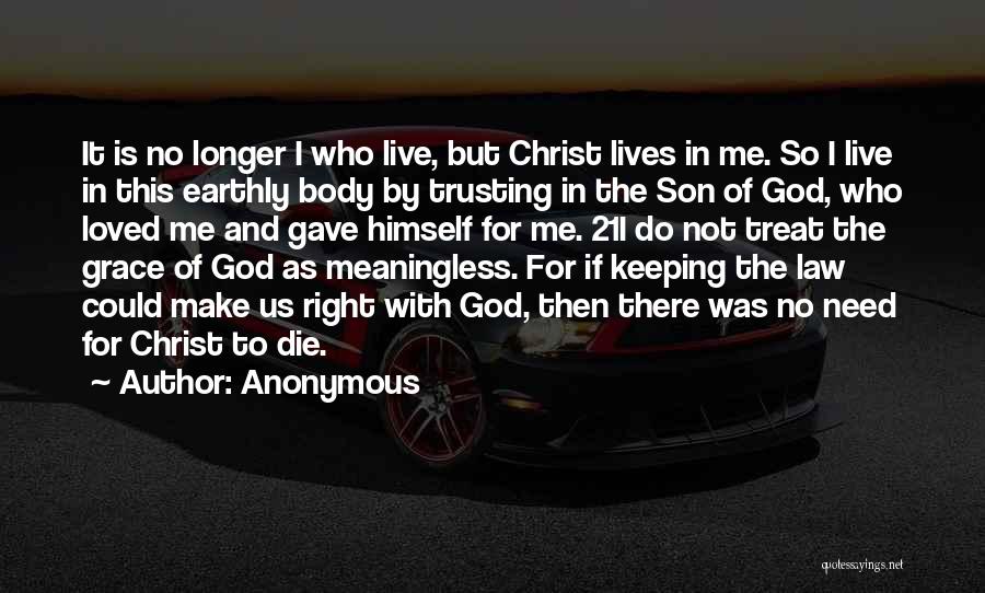 Trusting In God Quotes By Anonymous