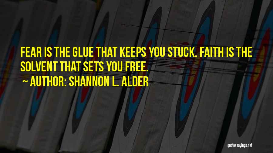 Trusting In God's Plan Quotes By Shannon L. Alder