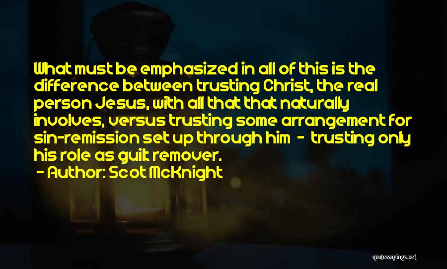 Trusting Jesus Quotes By Scot McKnight