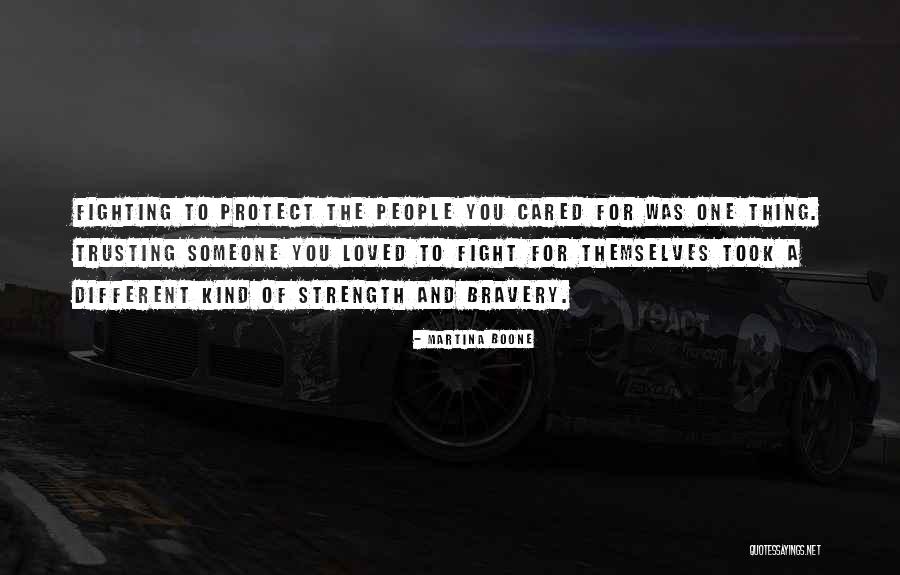 Trusting People Quotes By Martina Boone Trusting People Quotes By Martina Boone