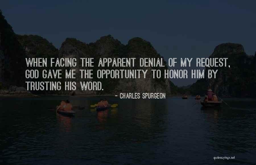 Trusting Quotes By Charles Spurgeon