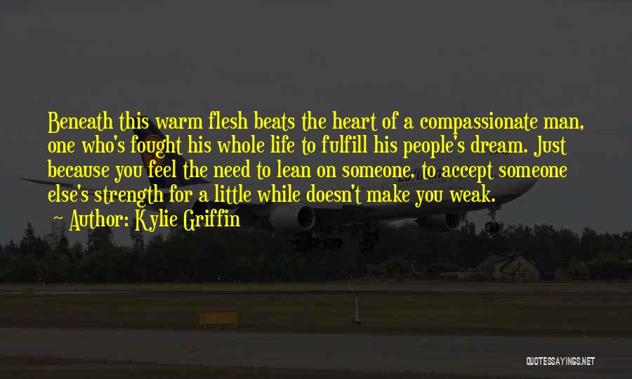 Trusting Someone Quotes By Kylie Griffin