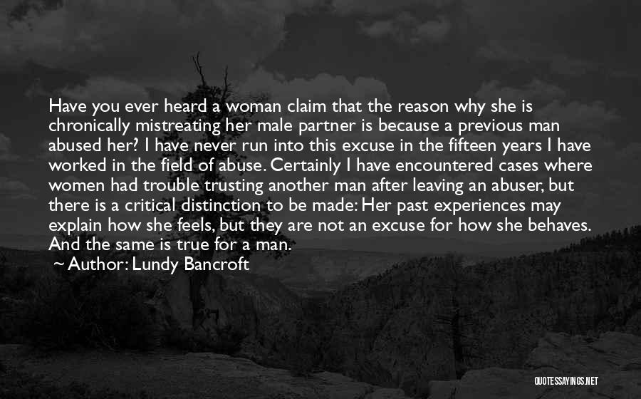 Trusting Your Man Quotes By Lundy Bancroft