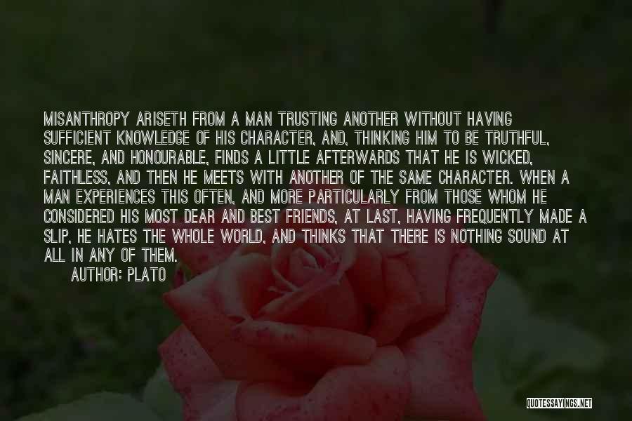 Trusting Your Man Quotes By Plato